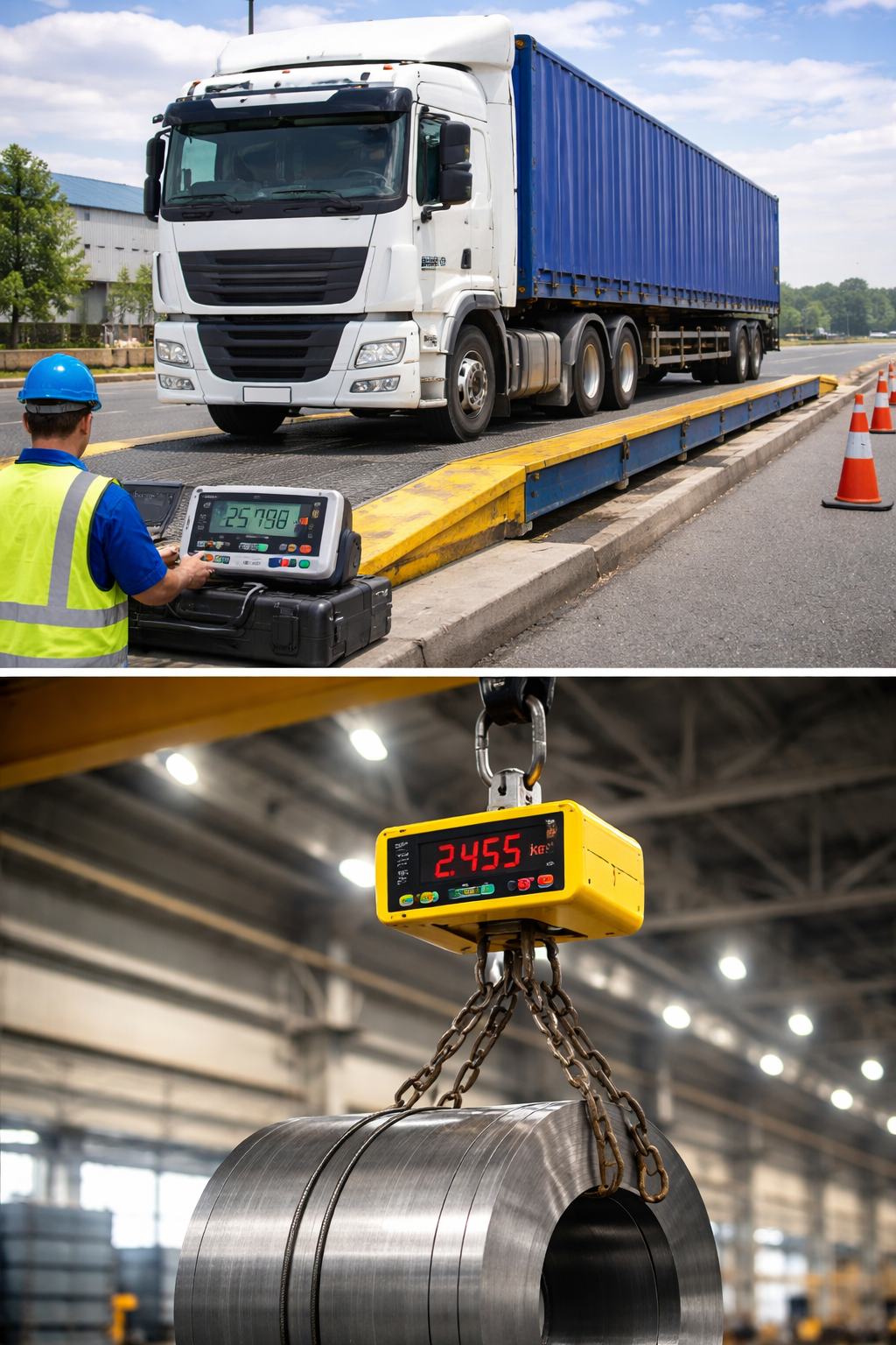 Industrial platform scale calibration Oman